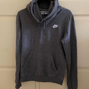 Nike high neck hoodie